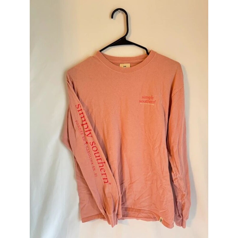 Pink Simply Southern Long Sleeve Tee